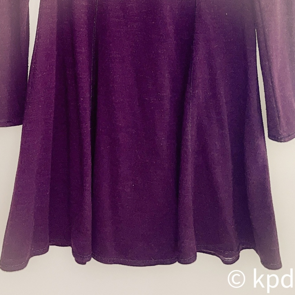 Burgundy/Purple Max Studio Weekend Dress - Picture 4 of 8